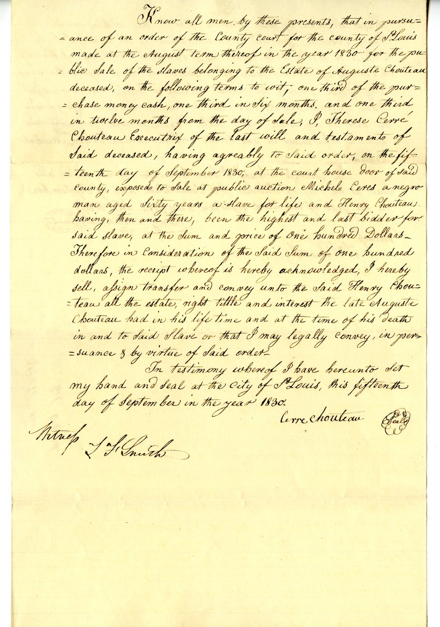 Imagen desconocida de Marie Therese Cerre Chouteau