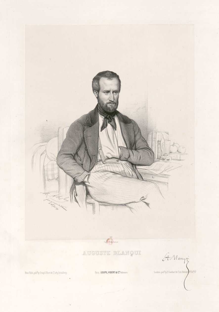 Marie-Alexandre Alophe - Auguste Blanqui de Marie Alexandre Alophe