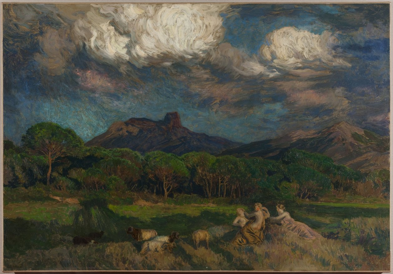 Las dríadas de Marie Auguste Emile Rene Menard