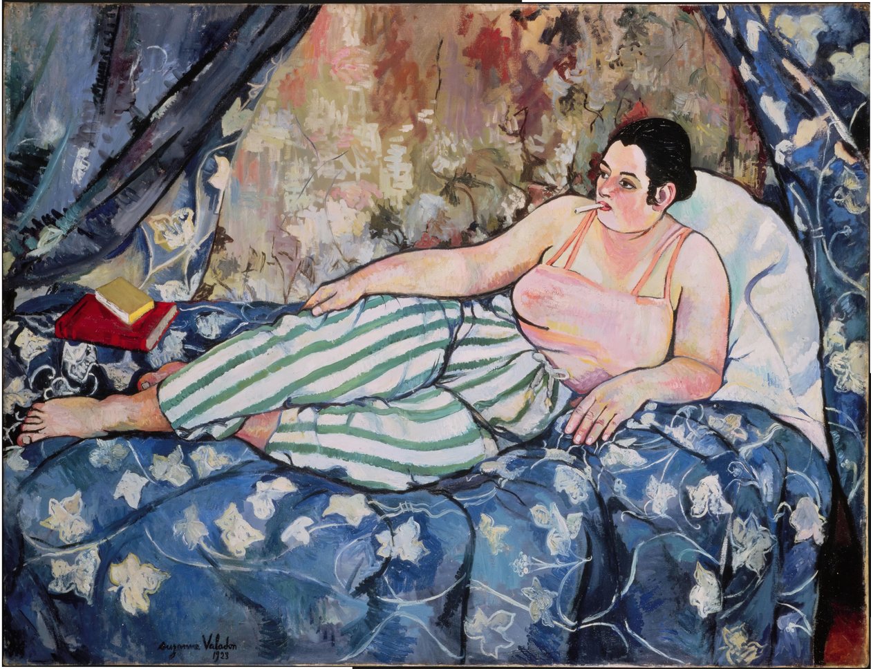 El Salón Azul de Marie Clementine (Suzanne) Valadon