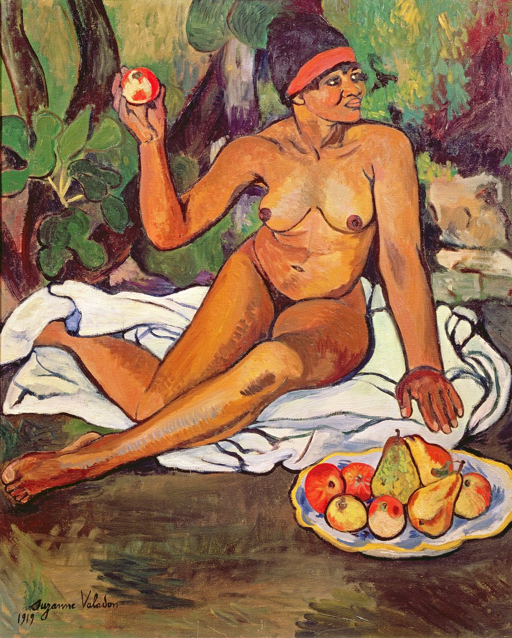 Joven mestiza de Marie Clementine (Suzanne) Valadon
