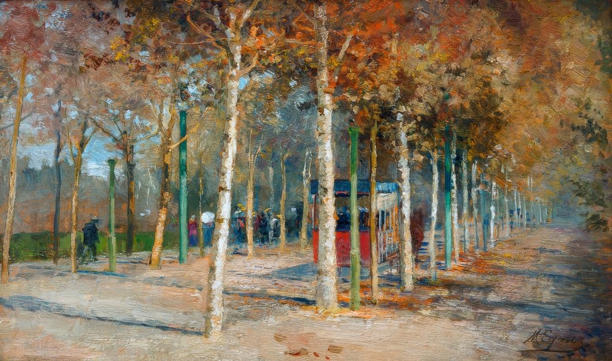 Tranvía en el Lido de Marie Egner