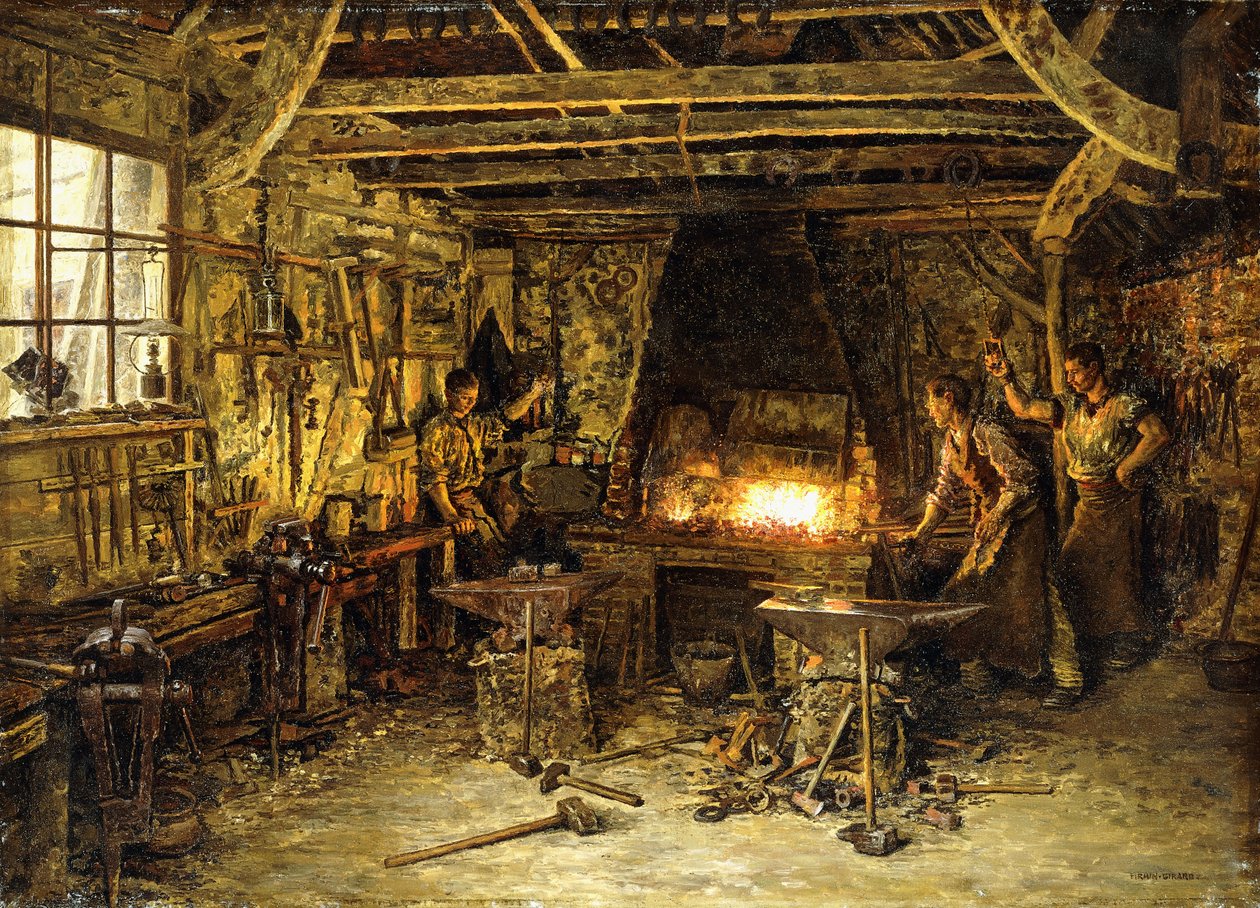 Vidrieros de Marie Francois Firmin Girard