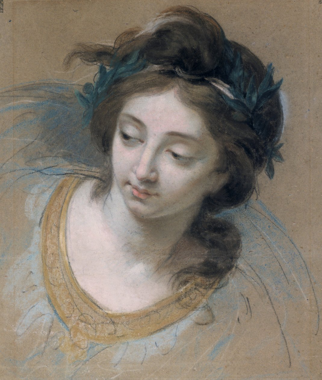 Cabeza de mujer de Marie Louise Élisabeth Vigée Lebrun
