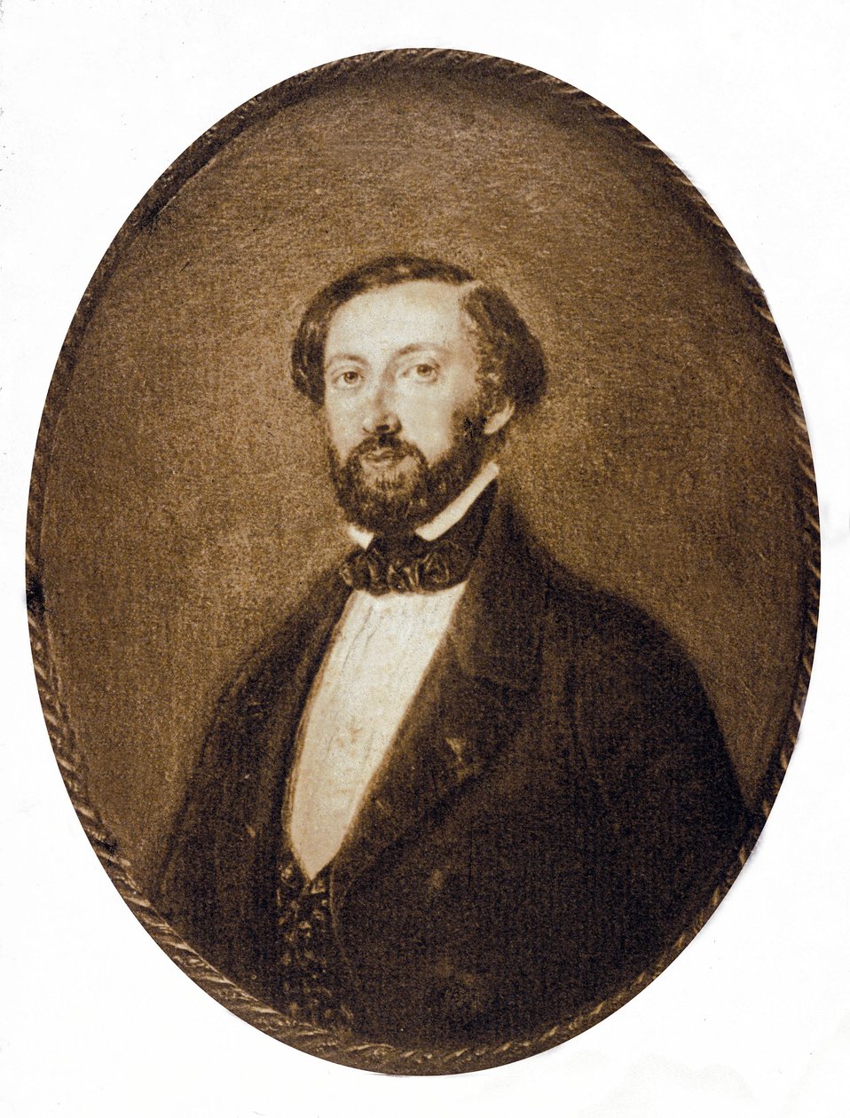 Alfred de Musset (grabado) de Marie Moulin