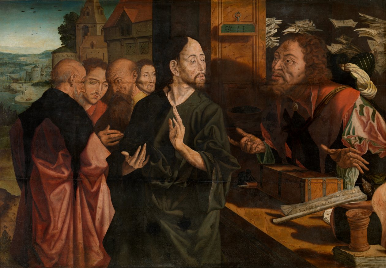 Llamamiento de Mateo de Marinus van Reymerswaele