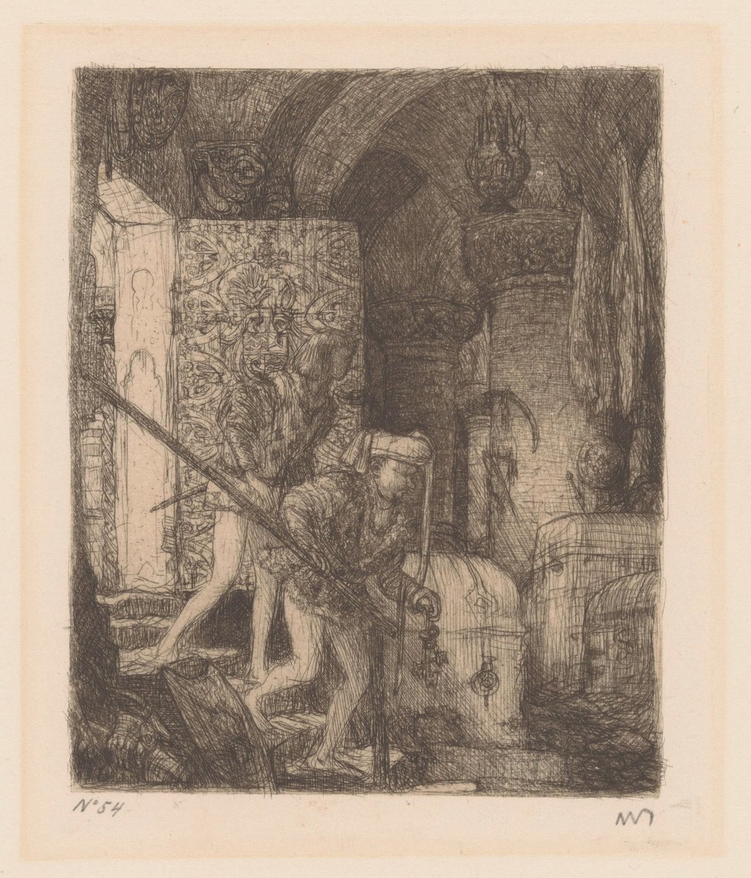Tesorería de Marius Bauer (signed by artist)