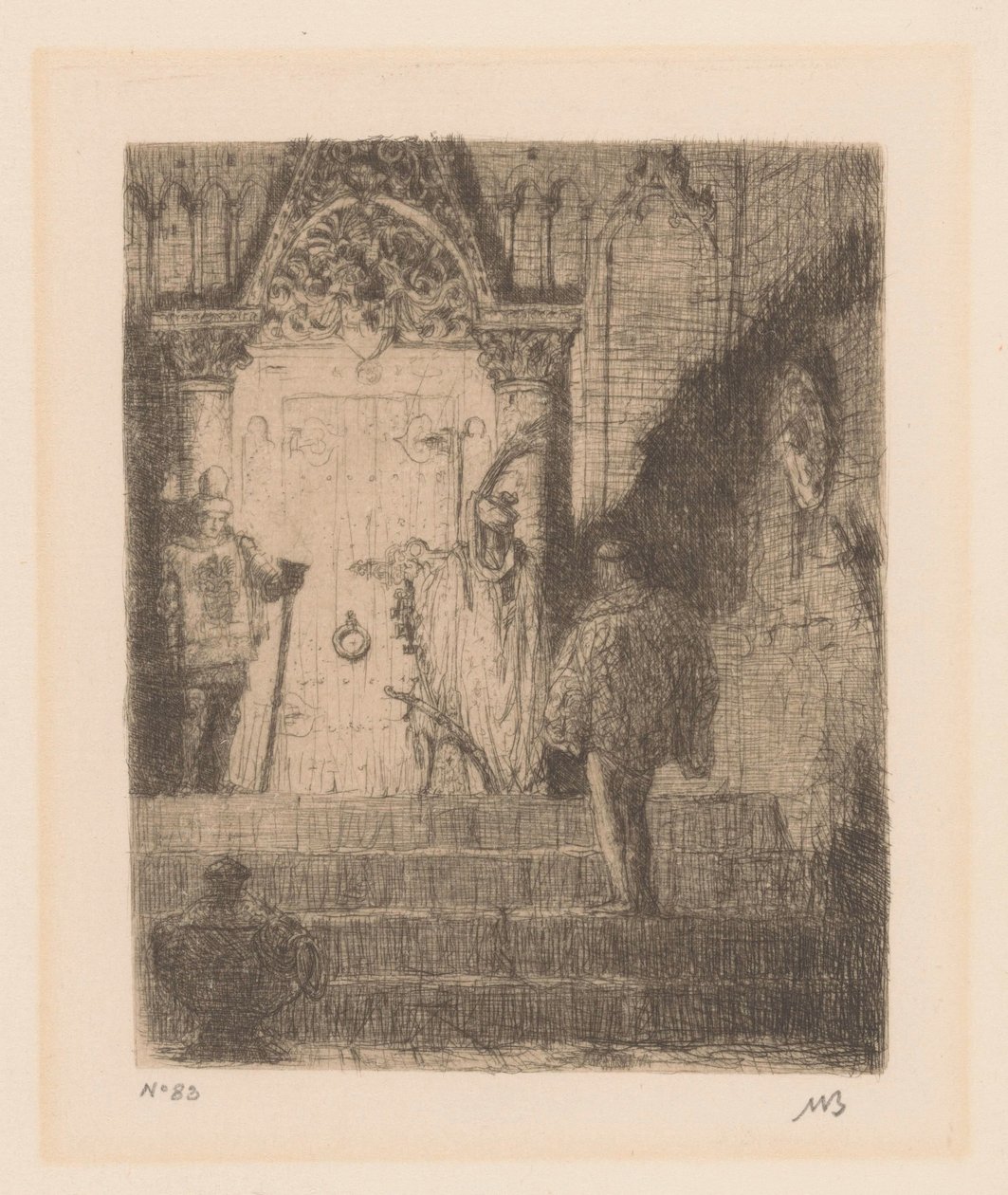Puerta mágica de Marius Bauer (signed by artist)