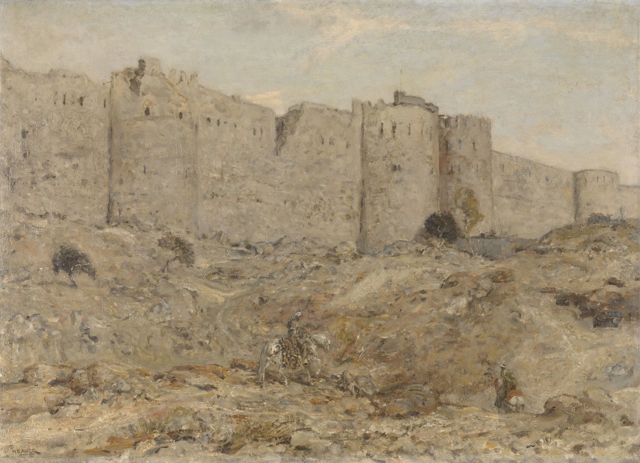 Muro de la ciudad en la India de Marius Bauer