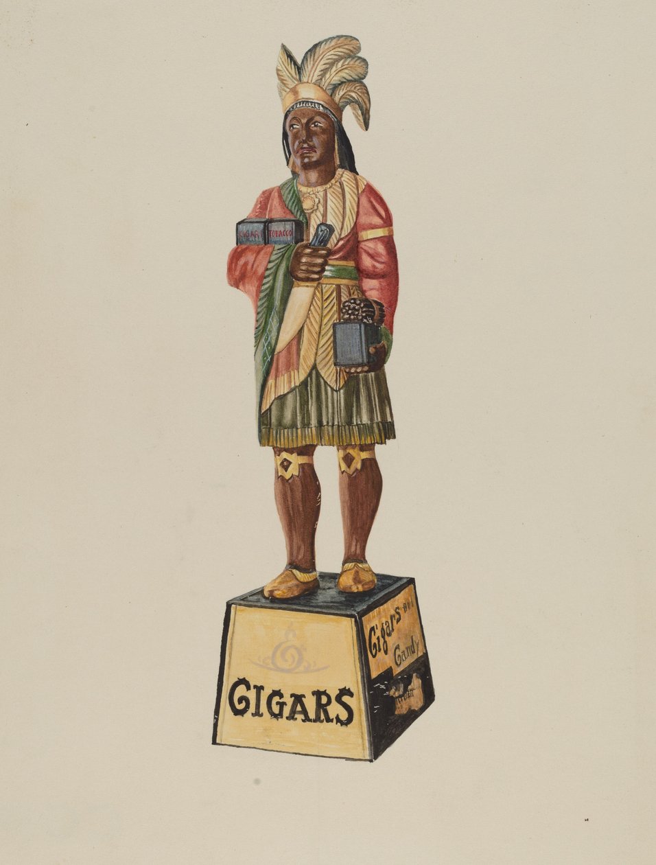 Indio de Tienda de Cigarros de Marius Hansen