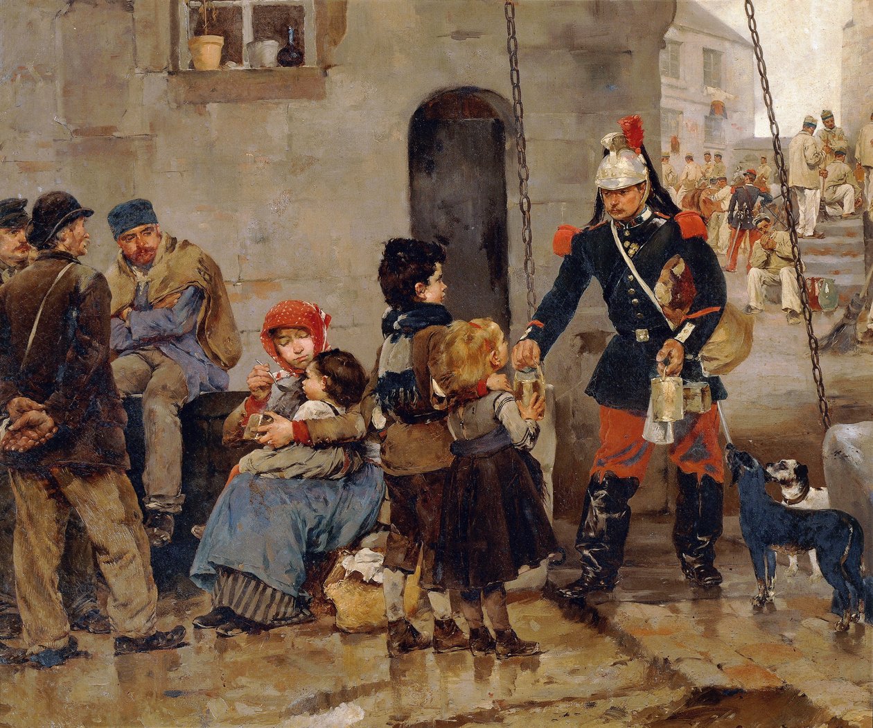 Pobres en París de Marius Roy
