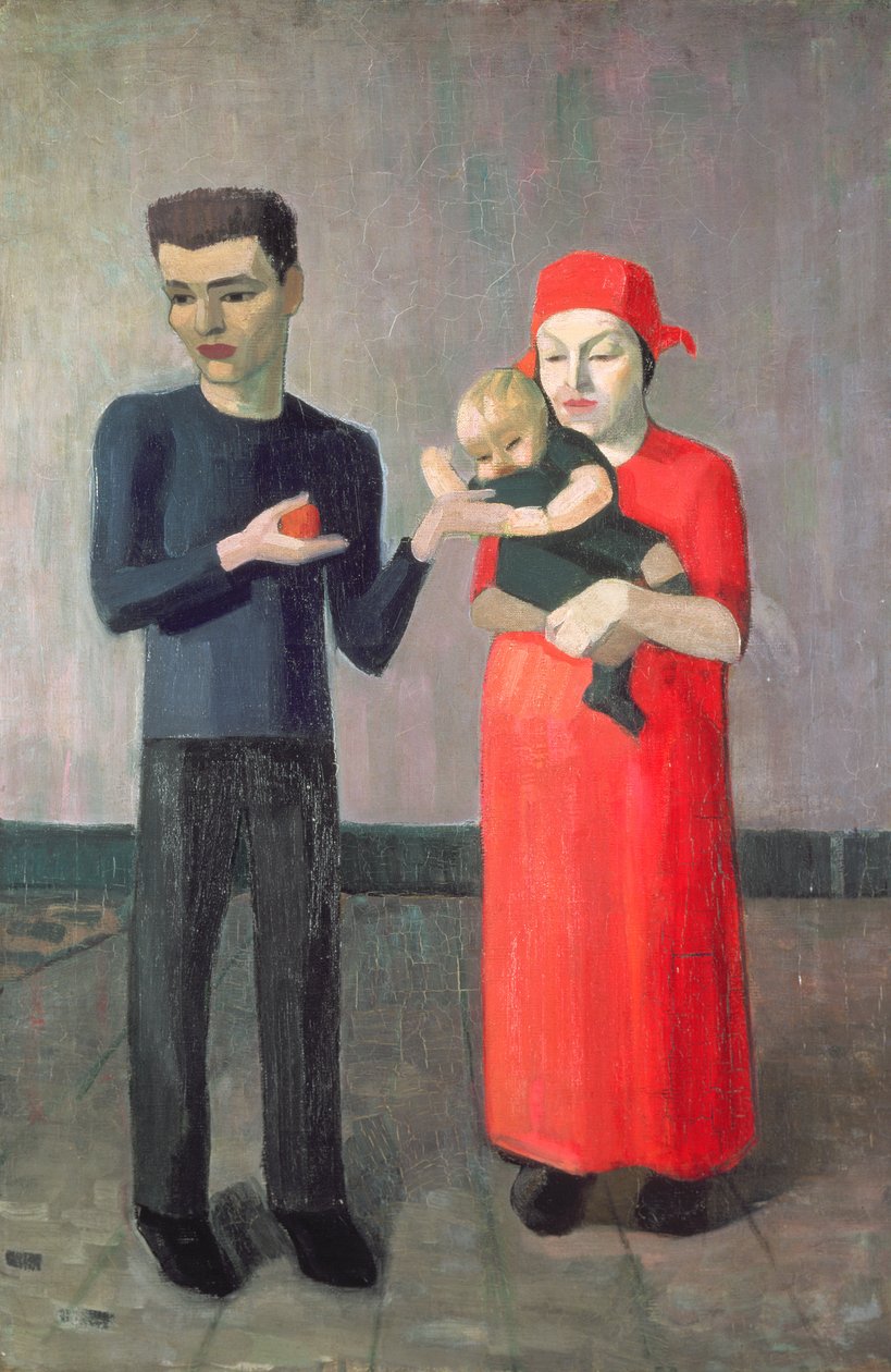 Grupo Familiar, c.1908-13 de Mark Gertler
