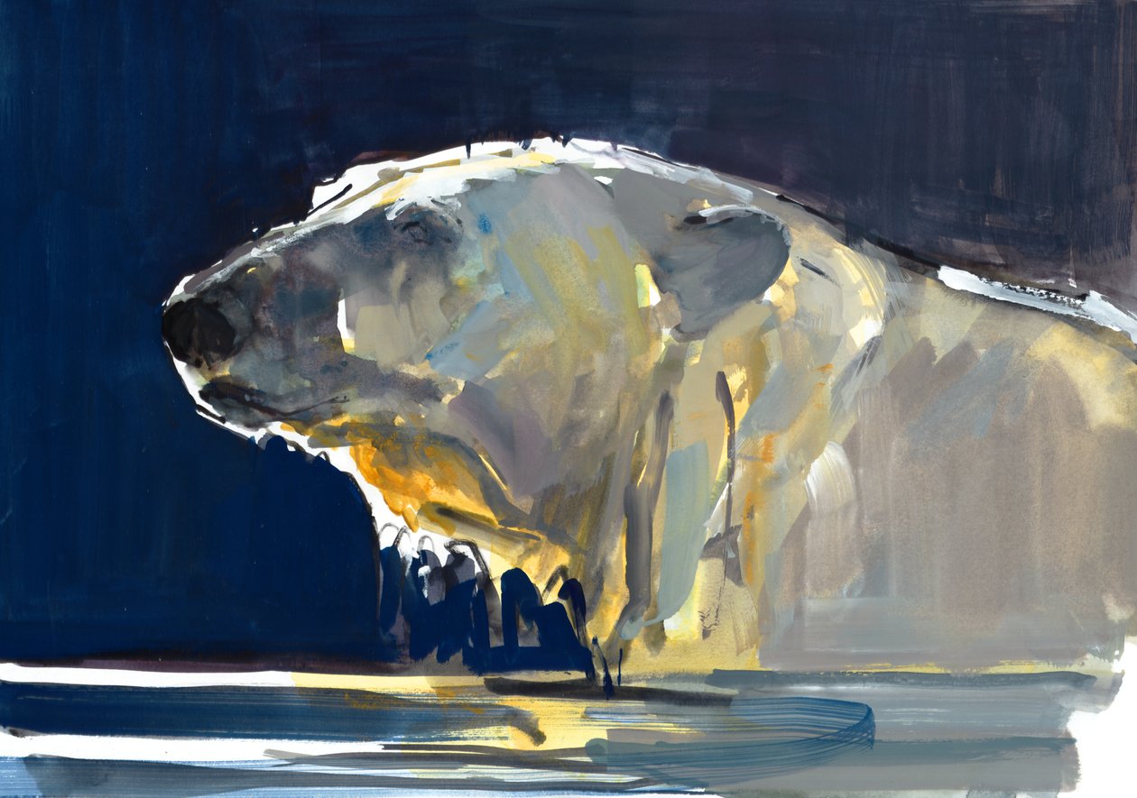 Silueta ártica de Mark Adlington