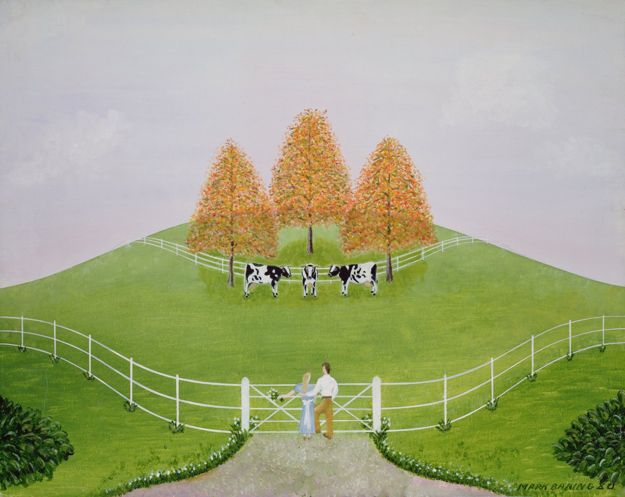 Un paisaje pastoral de Mark Baring