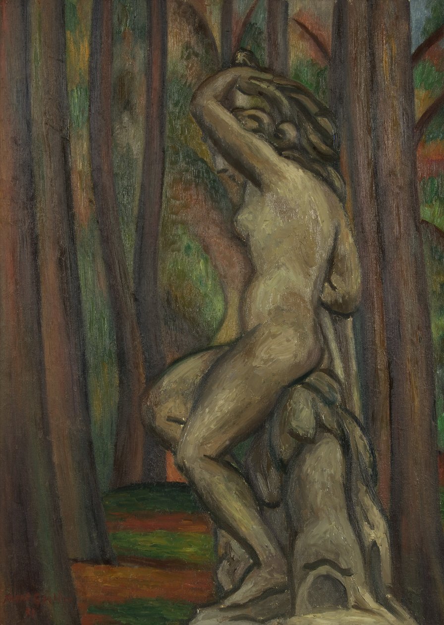 Estatua en un Parque de Mark Gertler