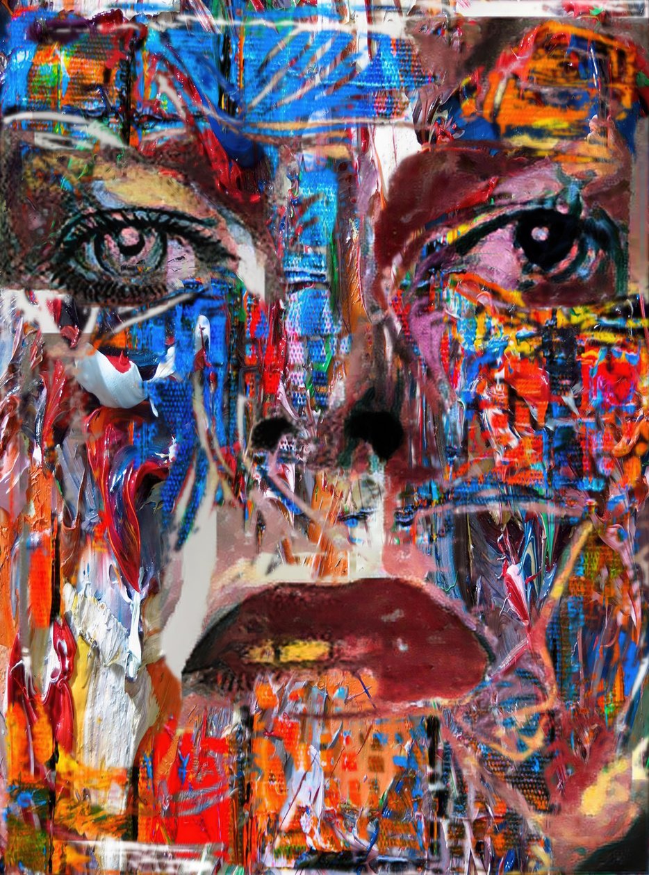Un Bowie pintoresco (pintura) de Mark Gordon