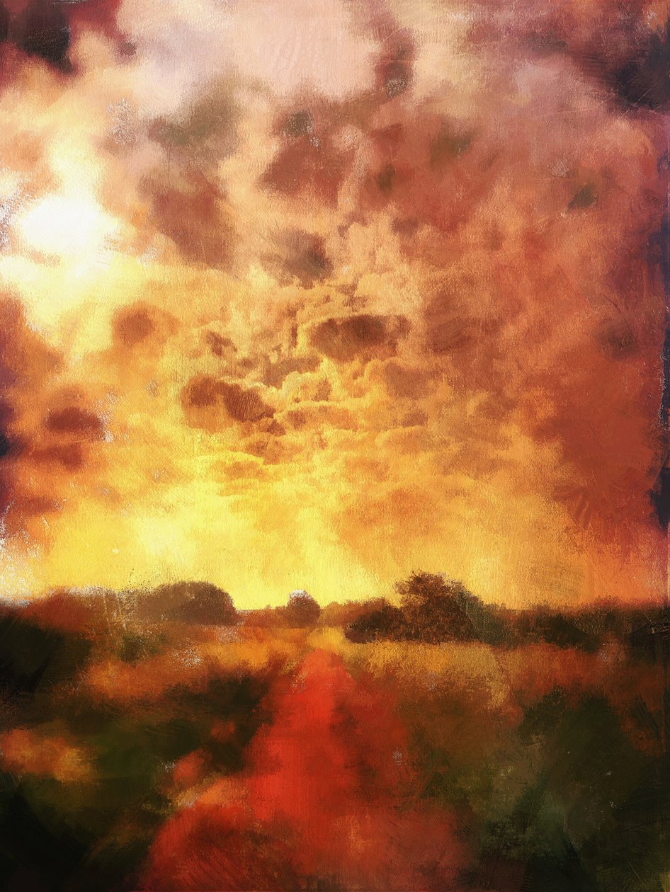 amanecer en el campo de Mark Gordon