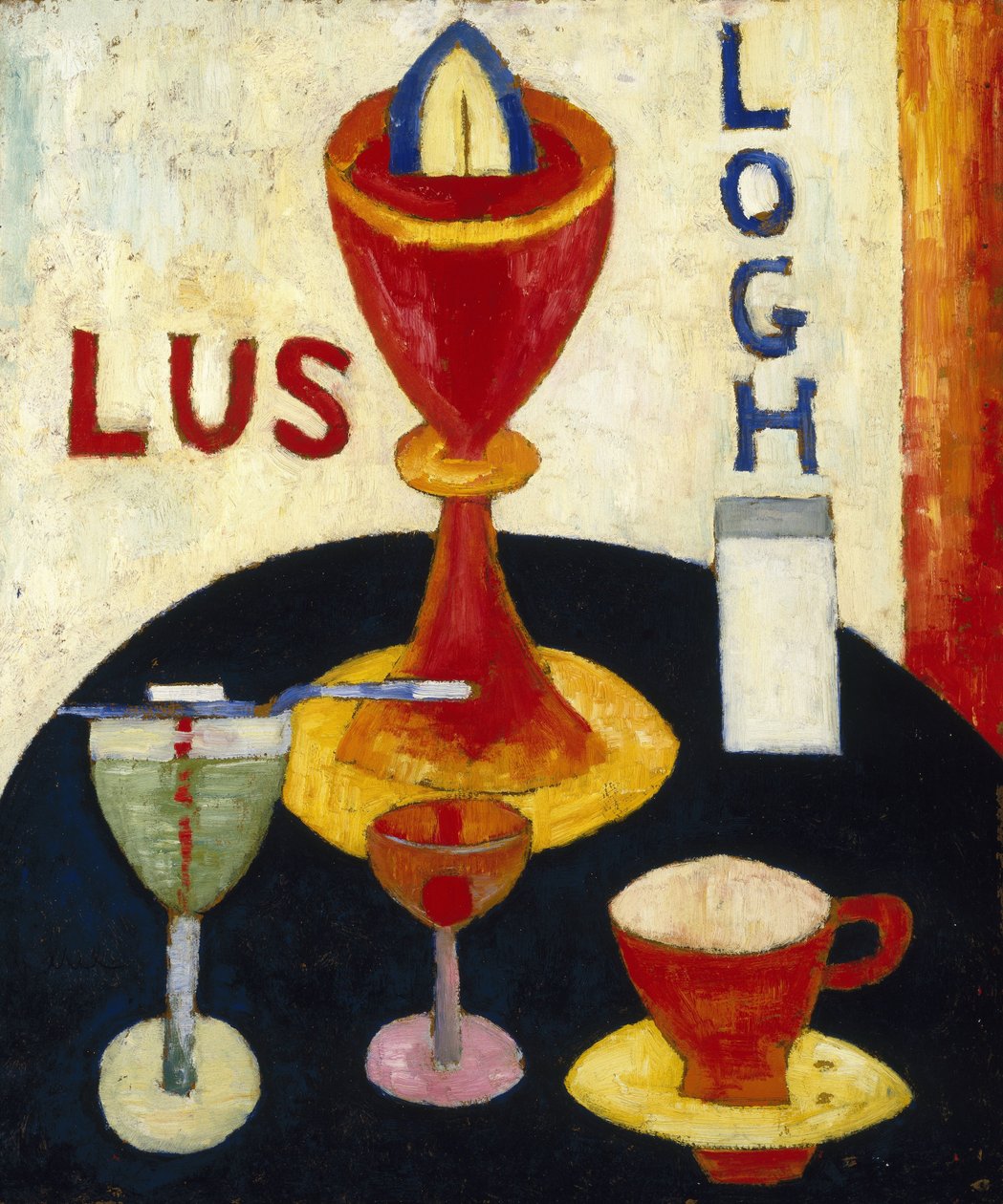 Bebidas elegantes de Marsden Hartley