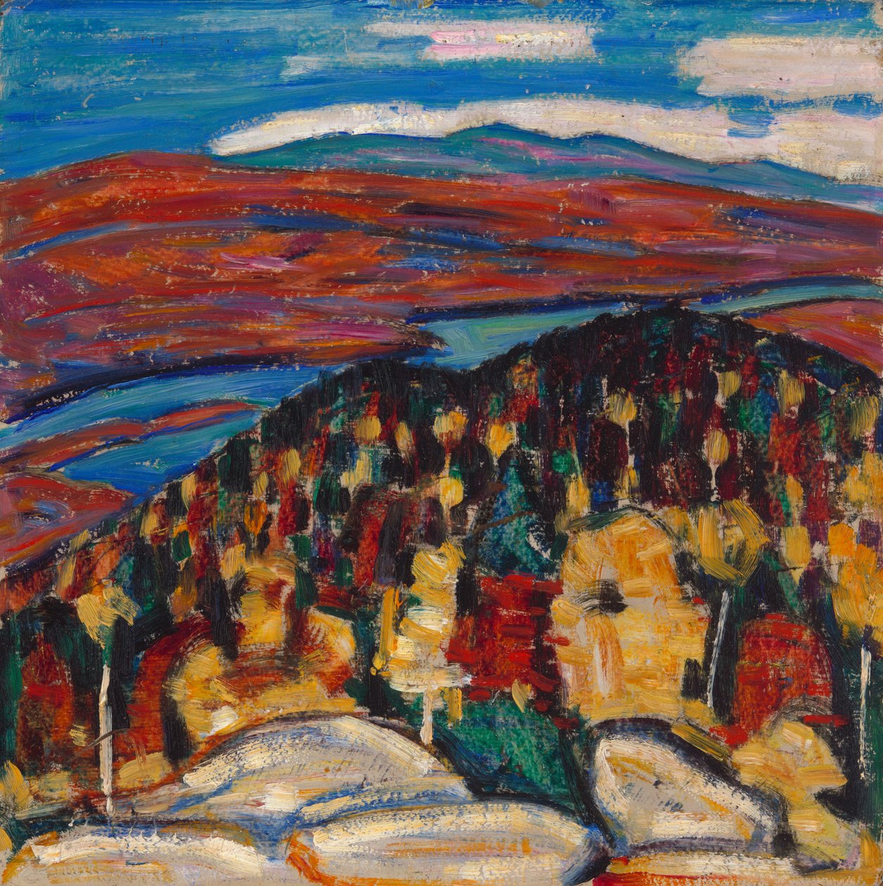 Paisaje nº 26 de Marsden Hartley