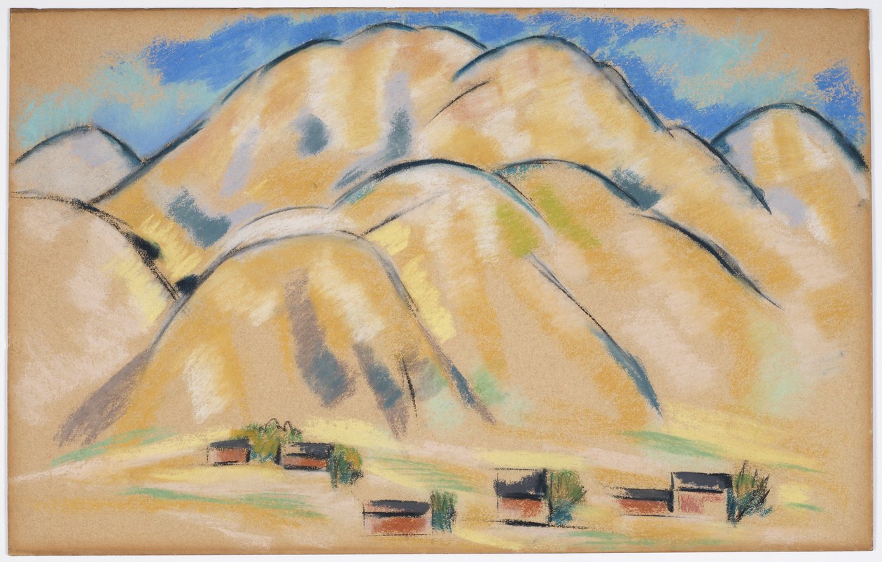 Colinas de Nuevo México de Marsden Hartley