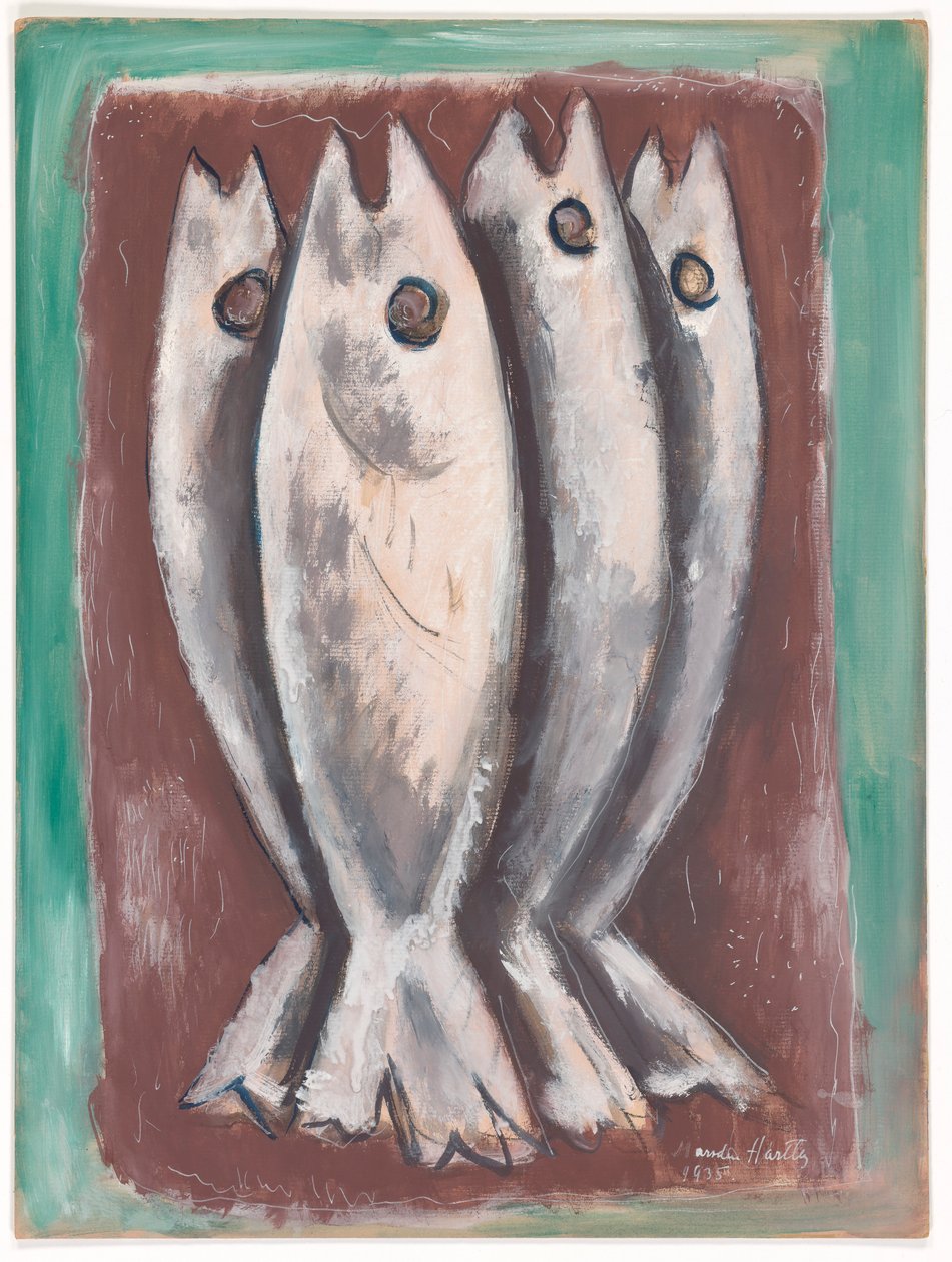Fantasmas del mar de Marsden Hartley