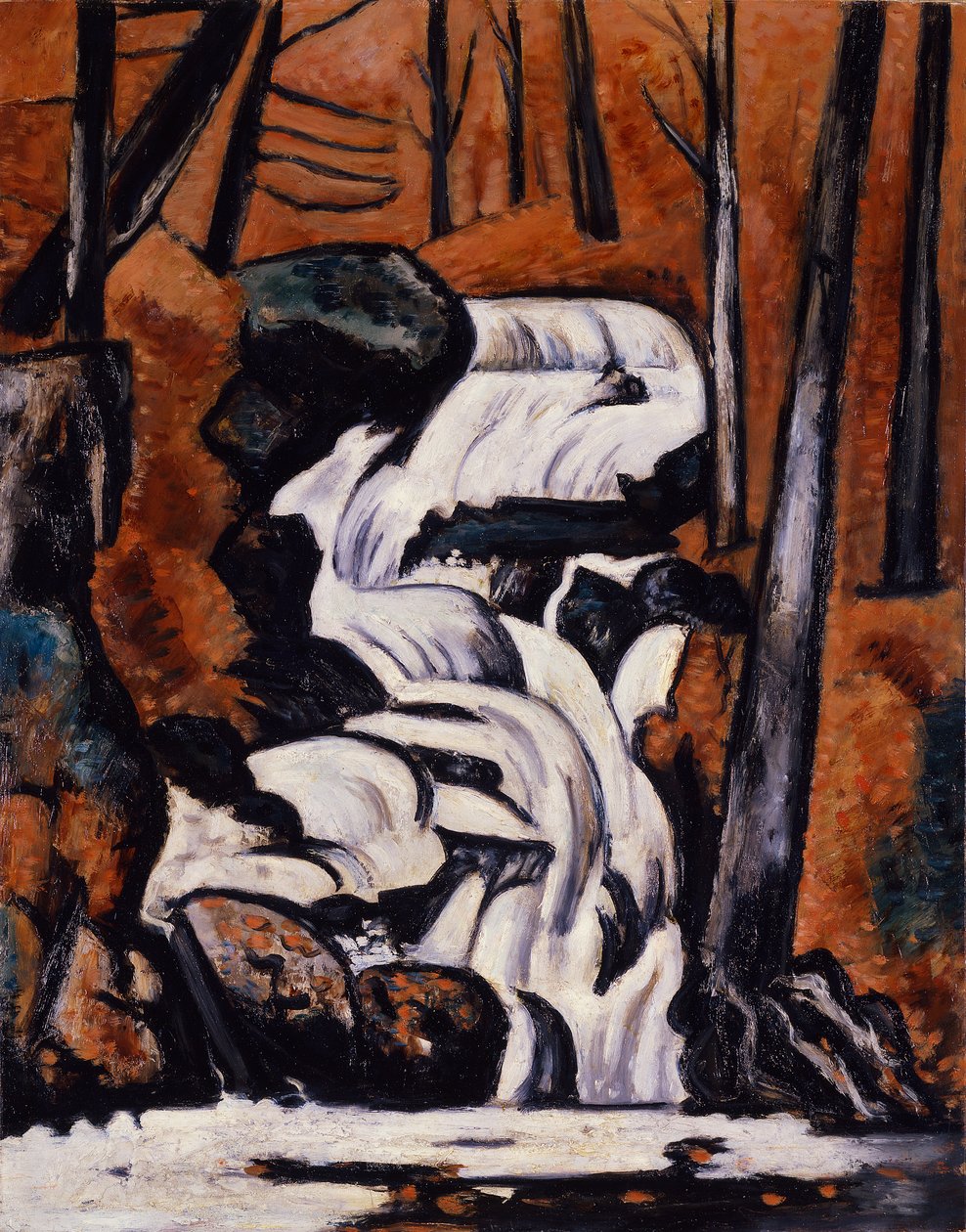 Cascadas de Smelt Brook de Marsden Hartley