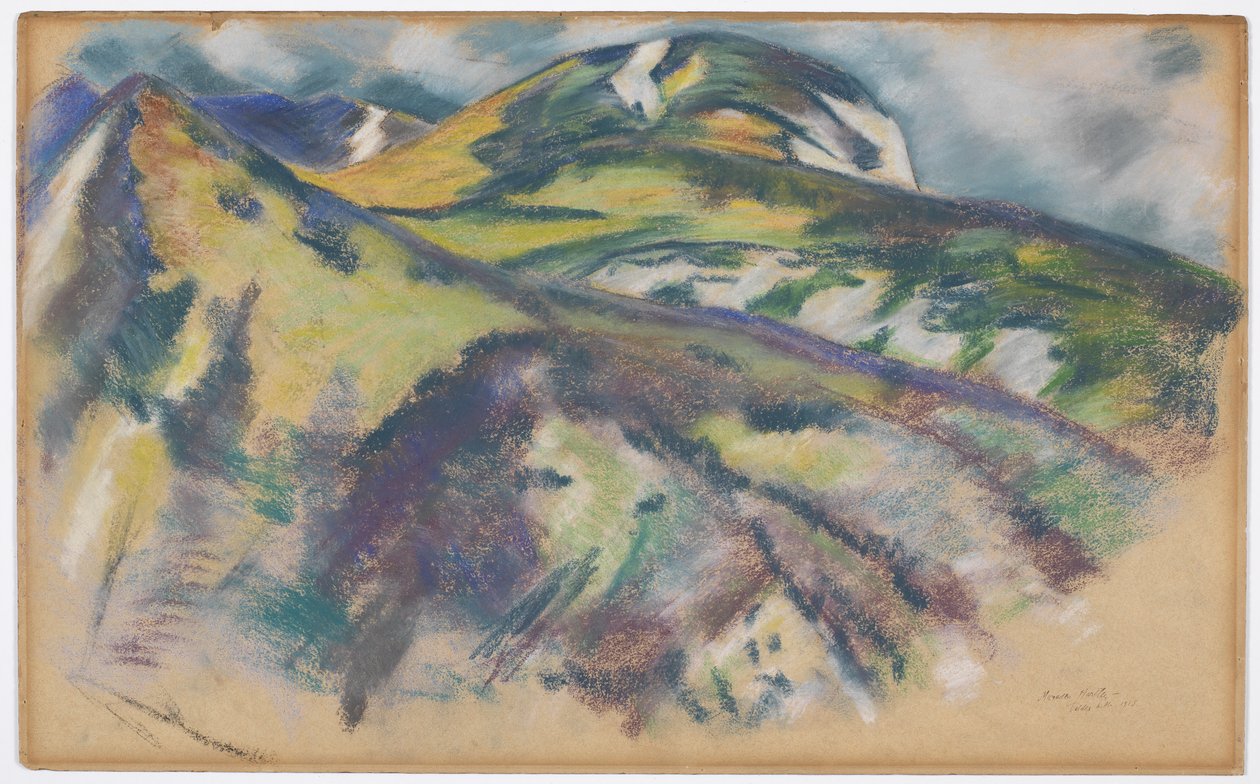 Colinas de Valdez de Marsden Hartley