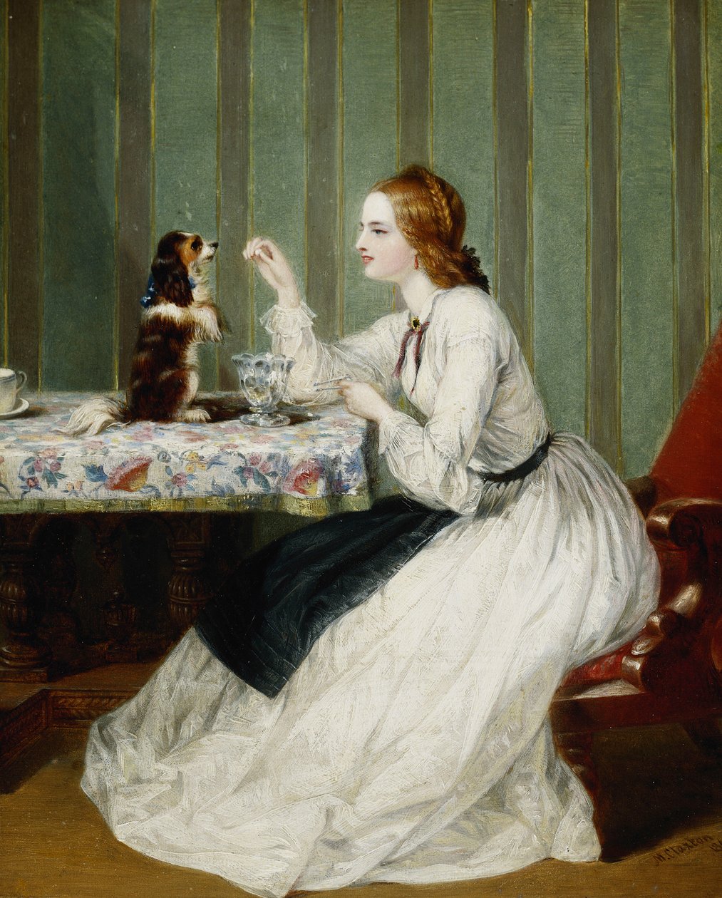 Donaciones recibidas con gratitud, 1862 de Marshall Claxton