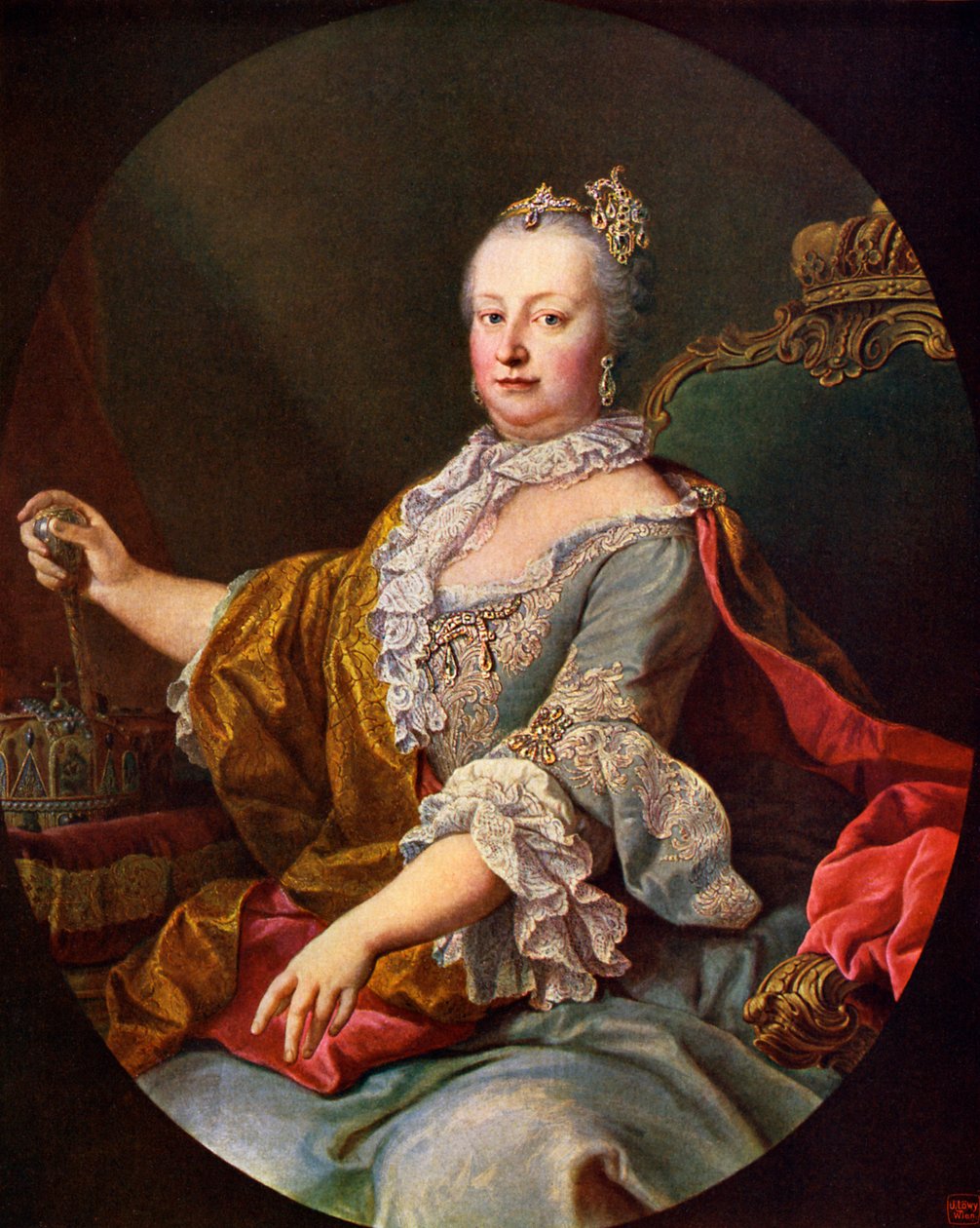 María Teresa (o Theresia) - de Martin II Mytens or Meytens