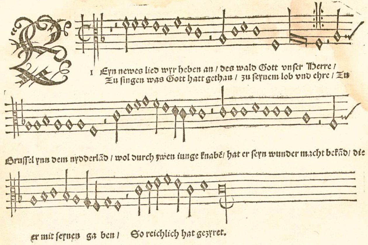 Una nueva canción comenzamos de Martin Luther