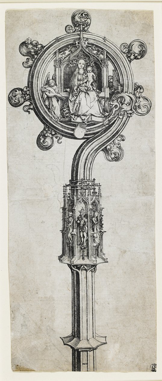 Báculo de un Obispo, c. 1475-1480 de Martin Schongauer