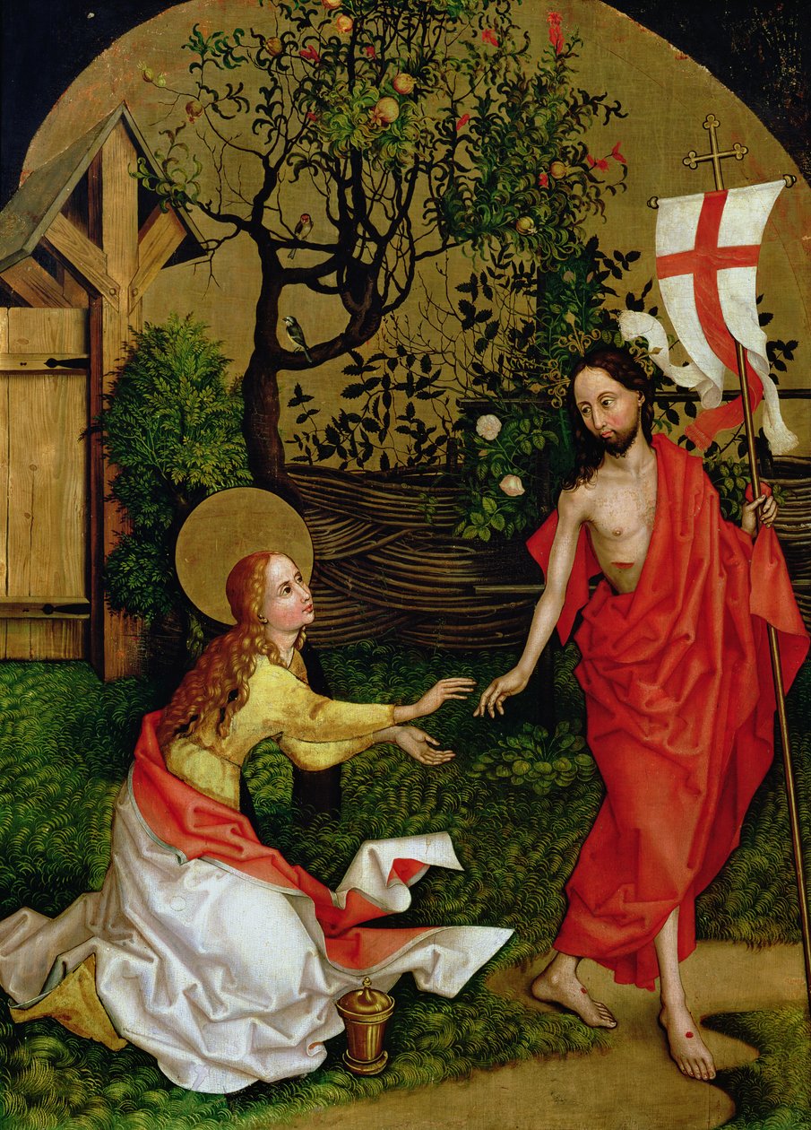 Retablo de los dominicos: Noli Me Tangere, c.1470-80 de Martin Schongauer