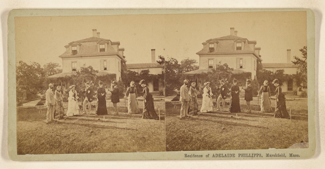 Residencia de Adelaide Phillipps, Marshfield, Mass. de Martin Chandler