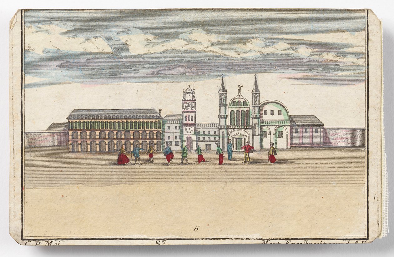 El Carnaval de Venecia (Vista de Peep-show) de Martin Engelbrecht