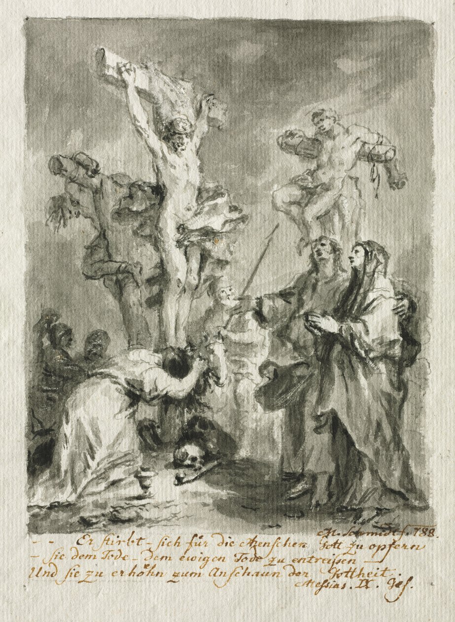 La Crucifixión de Martin Johann Schmidt