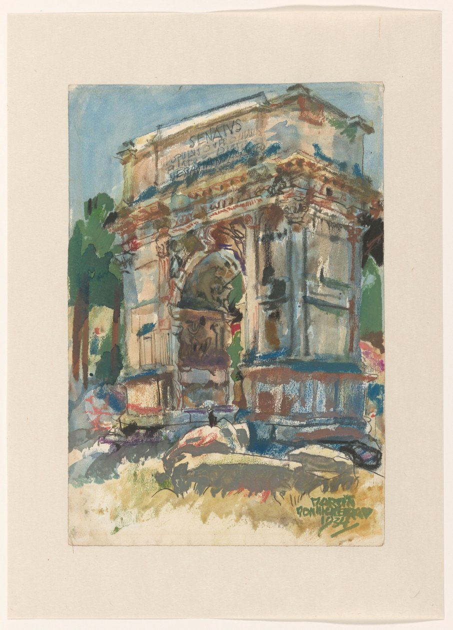 El Arco de Tito, Roma de Martin Monnickendam