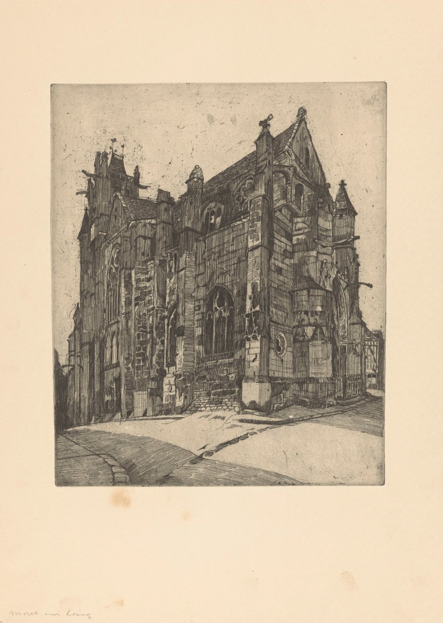 Notre-Dame de Moret-sur-Loing de Martin Monnickendam