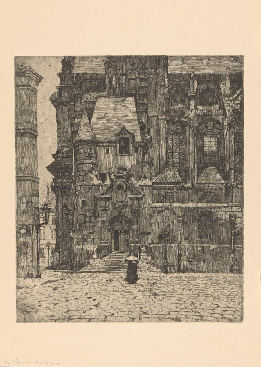 Saint-Étienne-du-Mont en Parijs de Martin Monnickendam