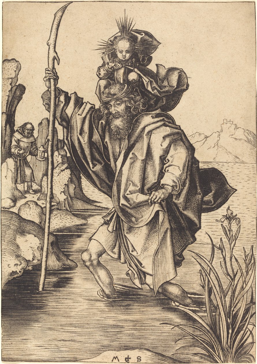 San Cristóbal de Martin Schongauer