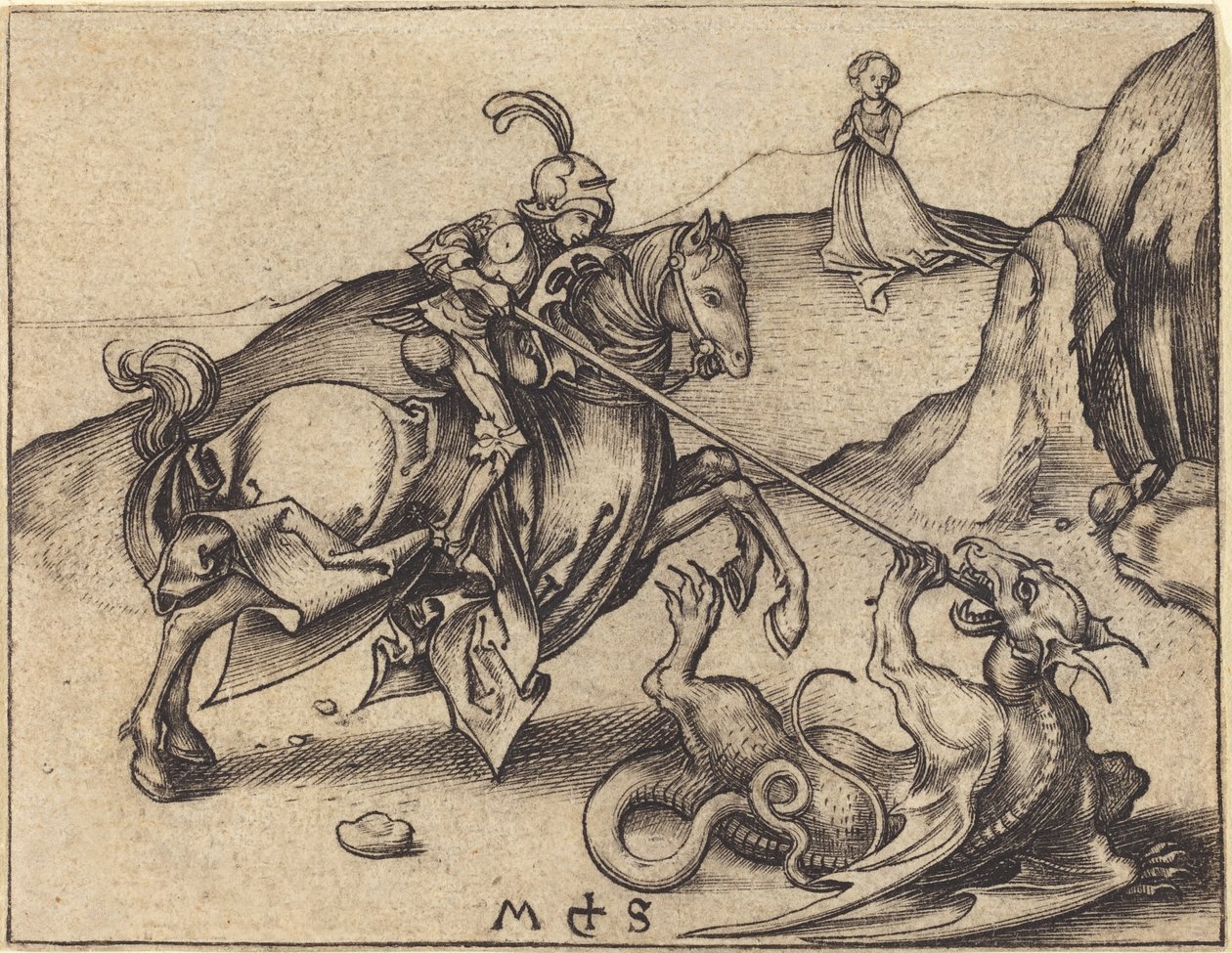 San Jorge de Martin Schongauer