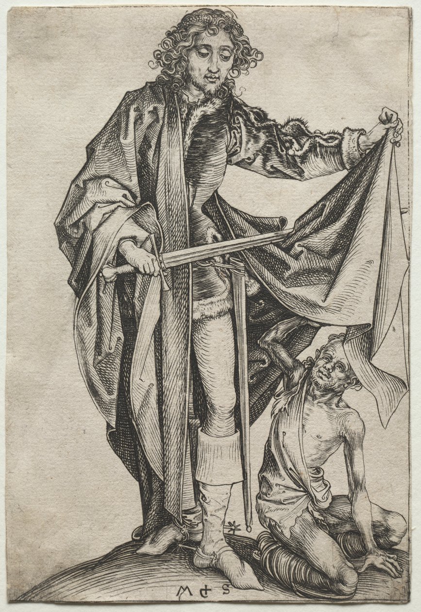 San Martín de Martin Schongauer