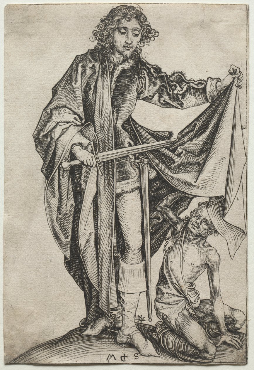 San Martín de Martin Schongauer