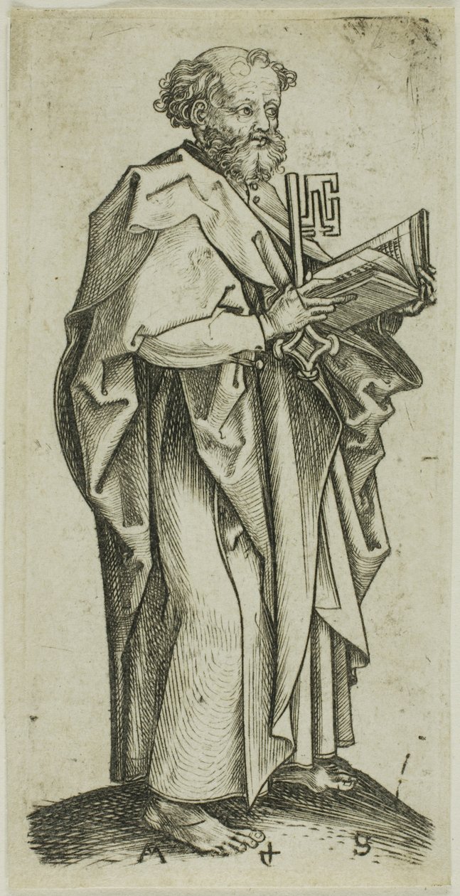 San Pedro, de los Apóstoles de Martin Schongauer