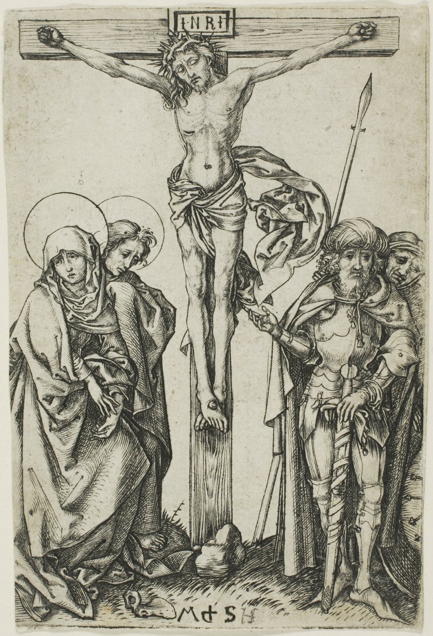 La Crucifixión de Martin Schongauer