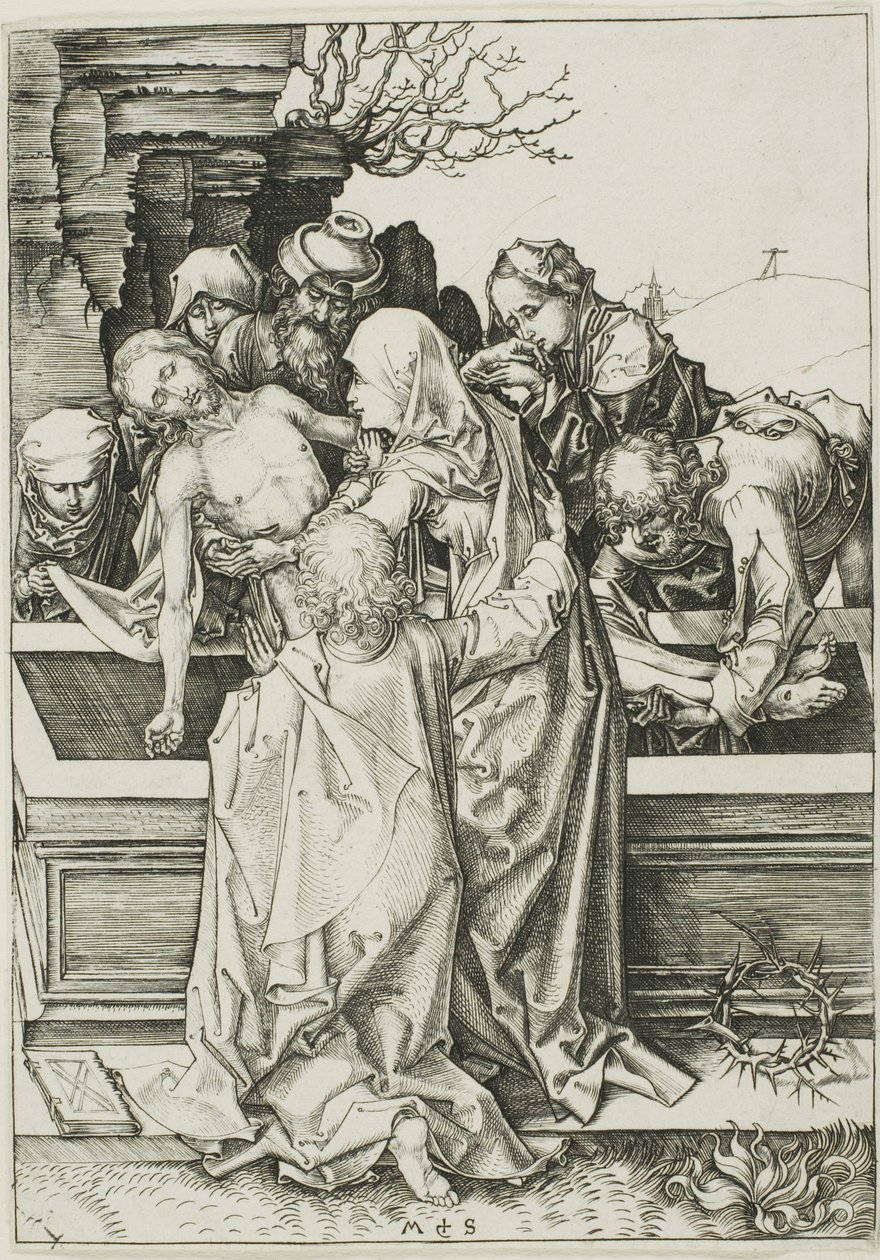 El entierro de Martin Schongauer