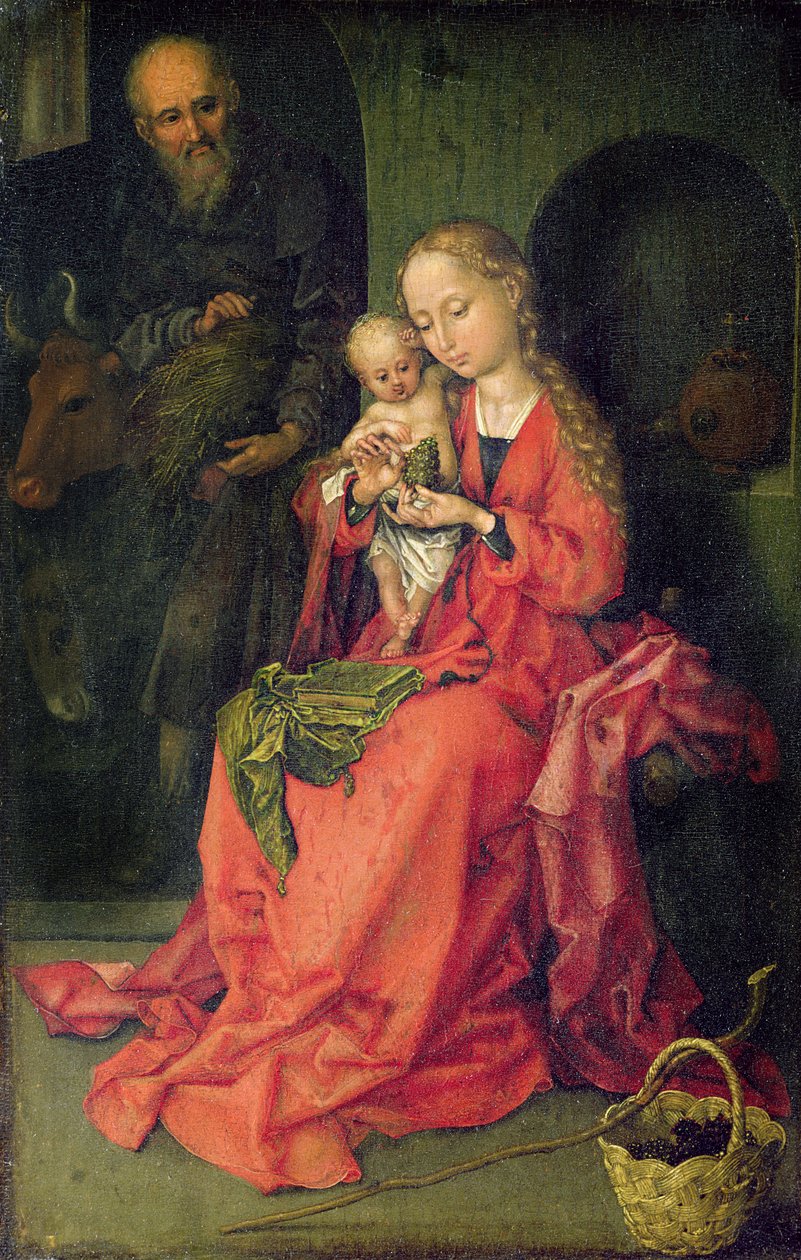 La Sagrada Familia, c.1480-90 de Martin Schongauer
