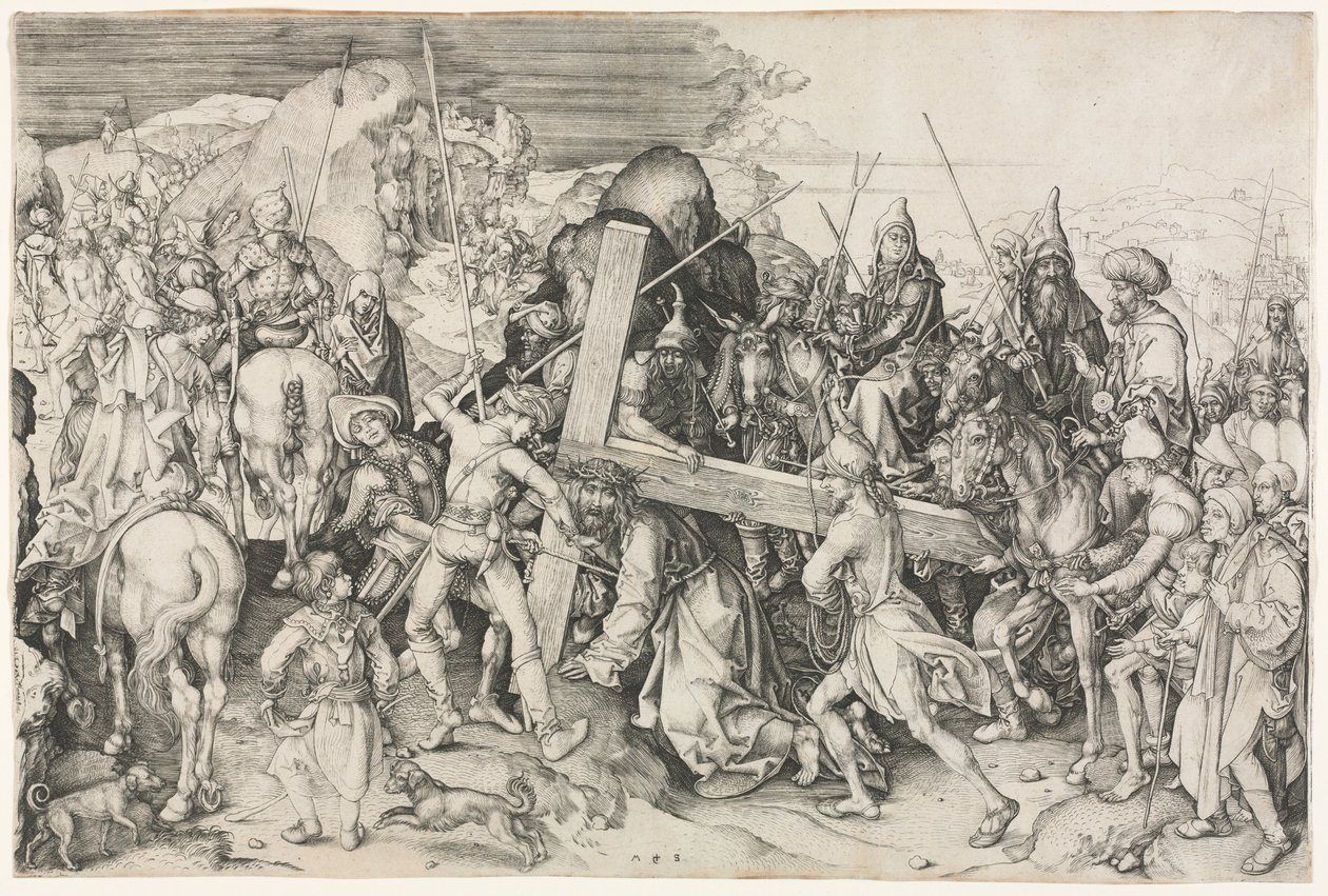 El porte de la cruz de Martin Schongauer