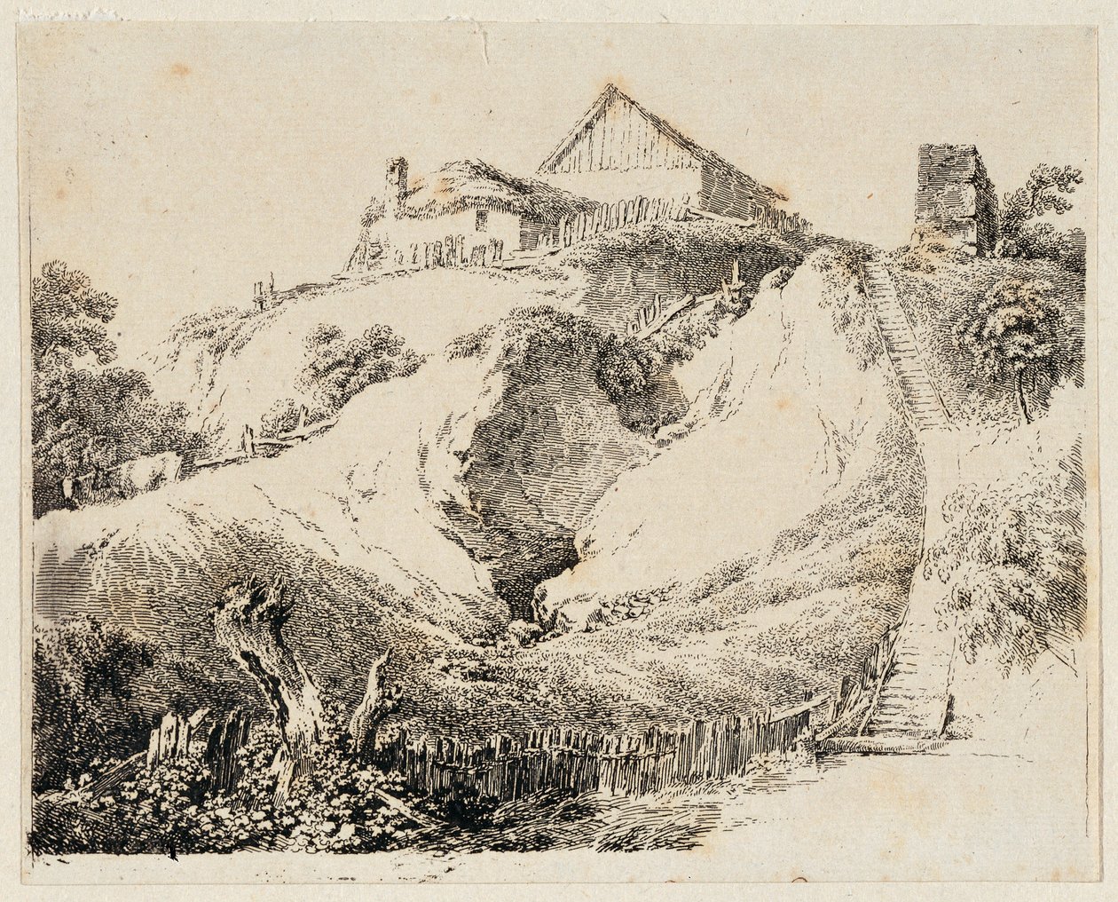 paisaje de Martin von Molitor