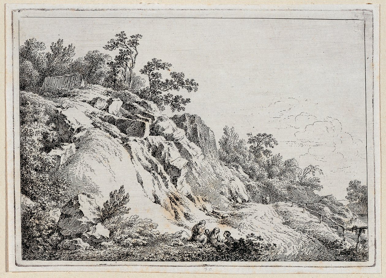 paisaje de Martin von Molitor
