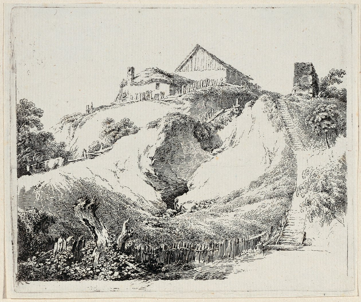 paisaje de Martin von Molitor